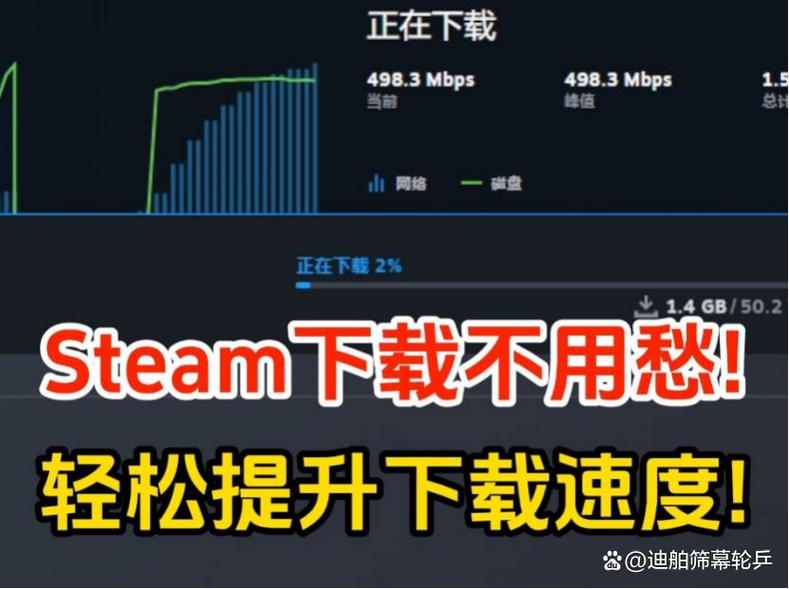 Steam下载速度慢怎么办?6招教你满速下载游戏!