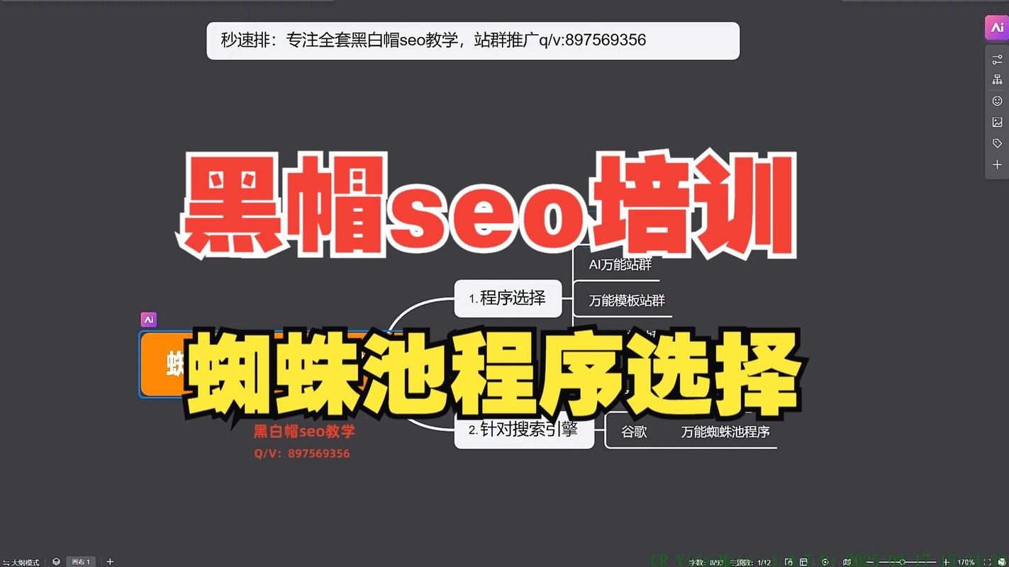 “黑帽蜘蛛池培训”乱象调查:起底流量黑产背后的速成骗局