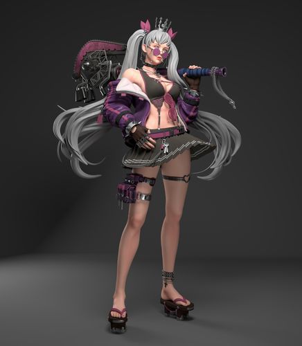 CG模型下载 - 高质量3D角色与场景资源免费获取
