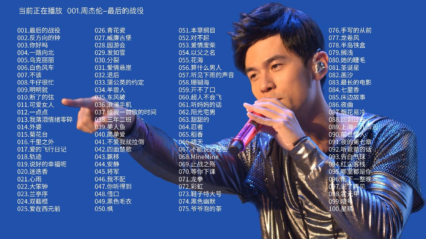 周杰伦歌曲全集免费下载 | 无损音质MP3在线听