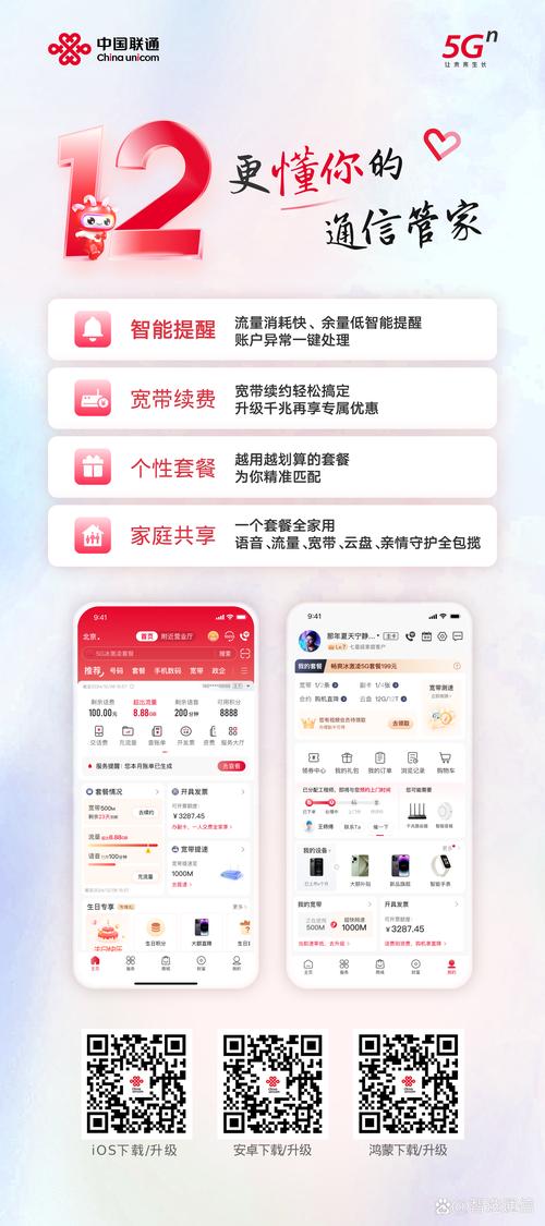 中国联通APP下载-官方正版,快速办理业务与查询服务