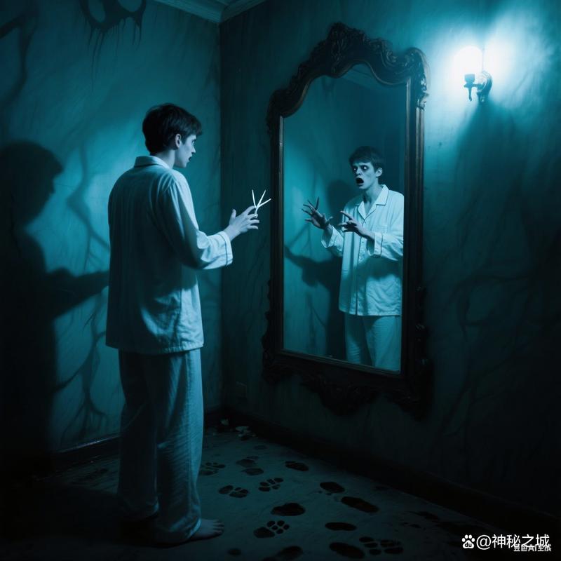 - 深夜镜前惊现异象?科学家揭“夜间照镜恐惧”真相