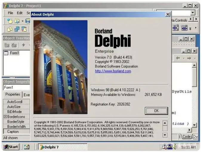 Delphi7经典版下载 编程开发工具 稳定兼容XP