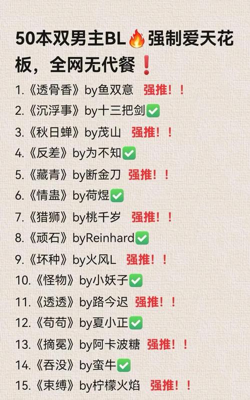 热门耽美小说TXT下载|经典BL文全集免费资源