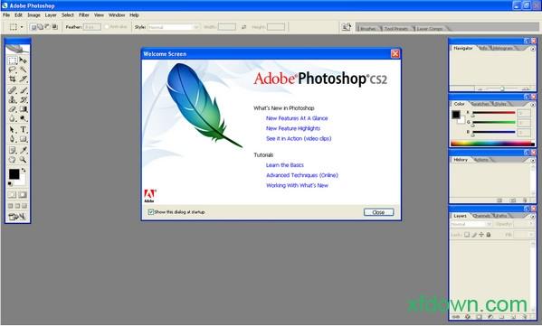 Photoshop CS2破解版下载 永久免费中文版安装包