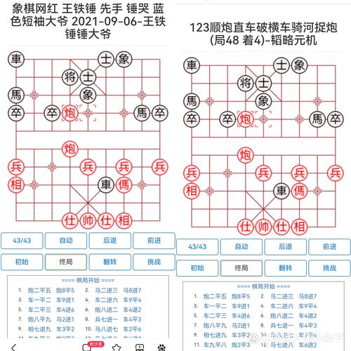 中国象棋棋谱下载大全，经典残局与开局棋谱免费分享