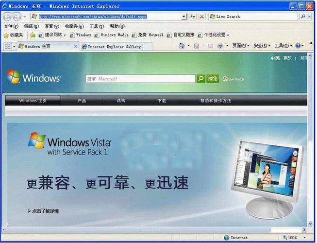 IE7中文版官方下载 - 经典浏览器安全版