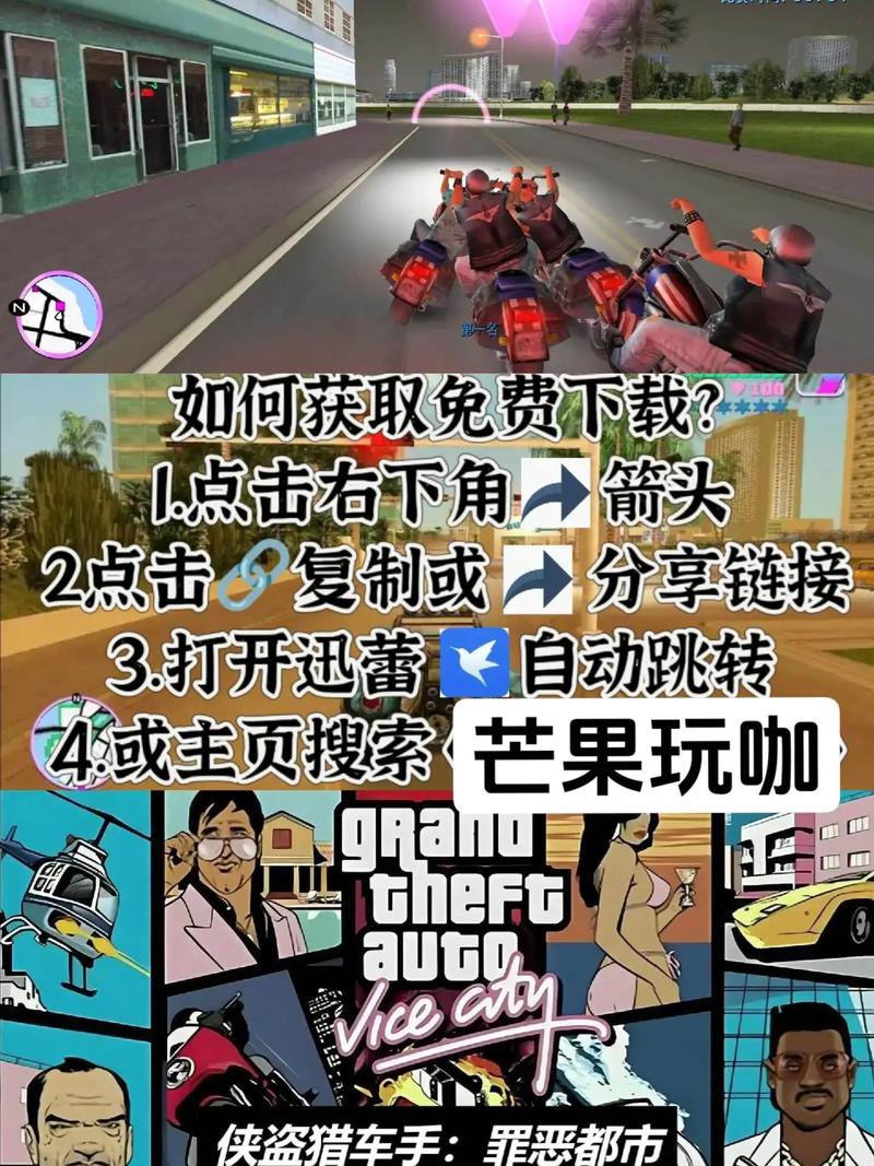 侠盗猎车手罪恶都市下载 | 经典开放世界PC中文版