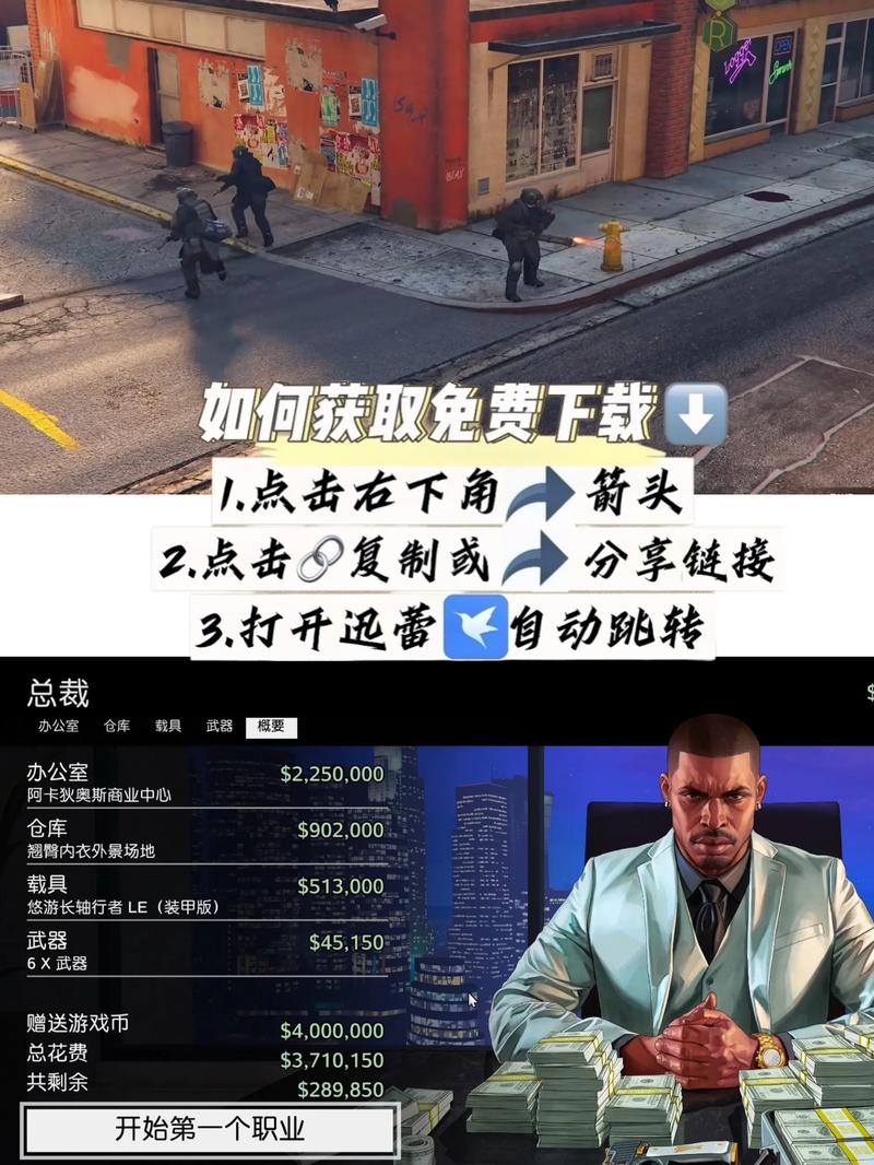 GTA5下载 | 2024官方正版PC/PS/Xbox高速下载安装教程