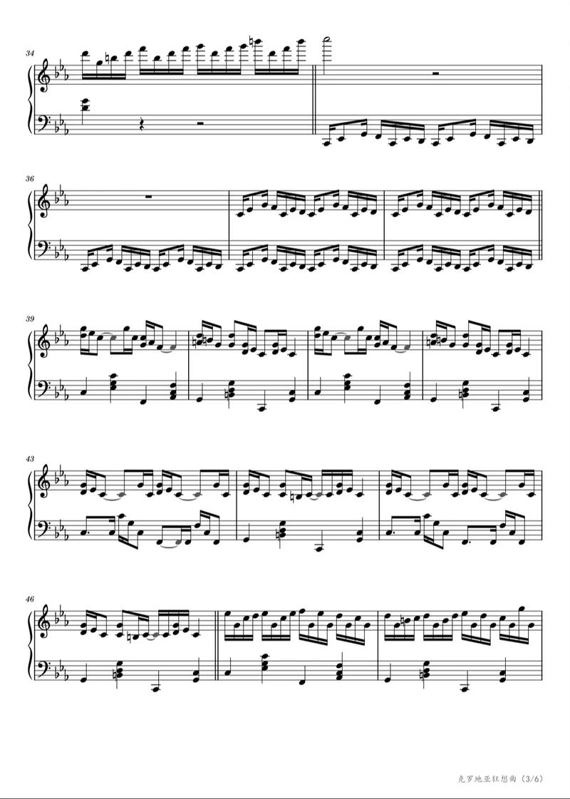 克罗地亚狂想曲无损下载 | 经典钢琴曲MP3高清版