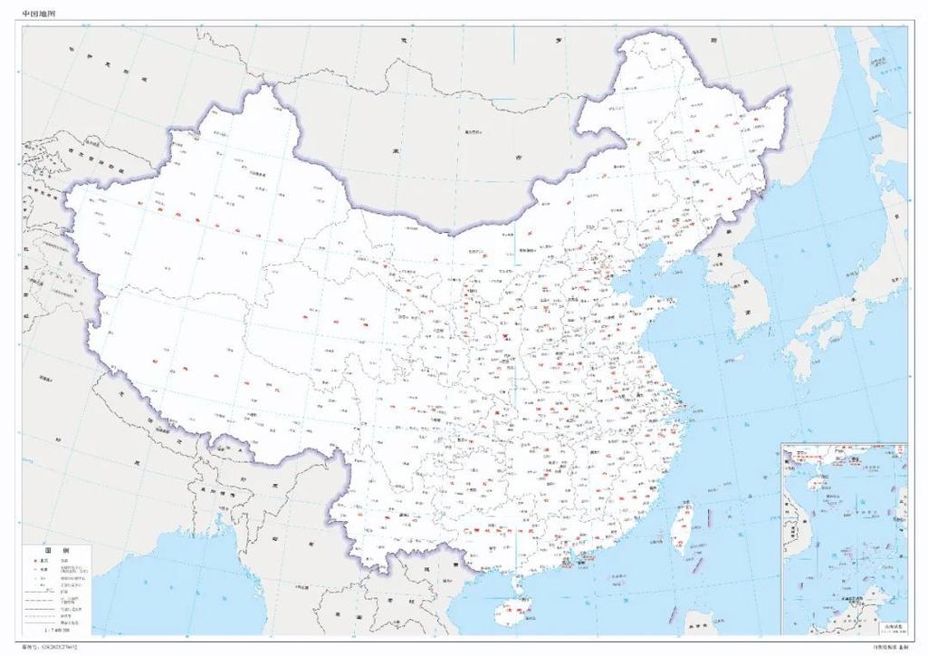中国地图高清版下载-官方标准地图免费下载