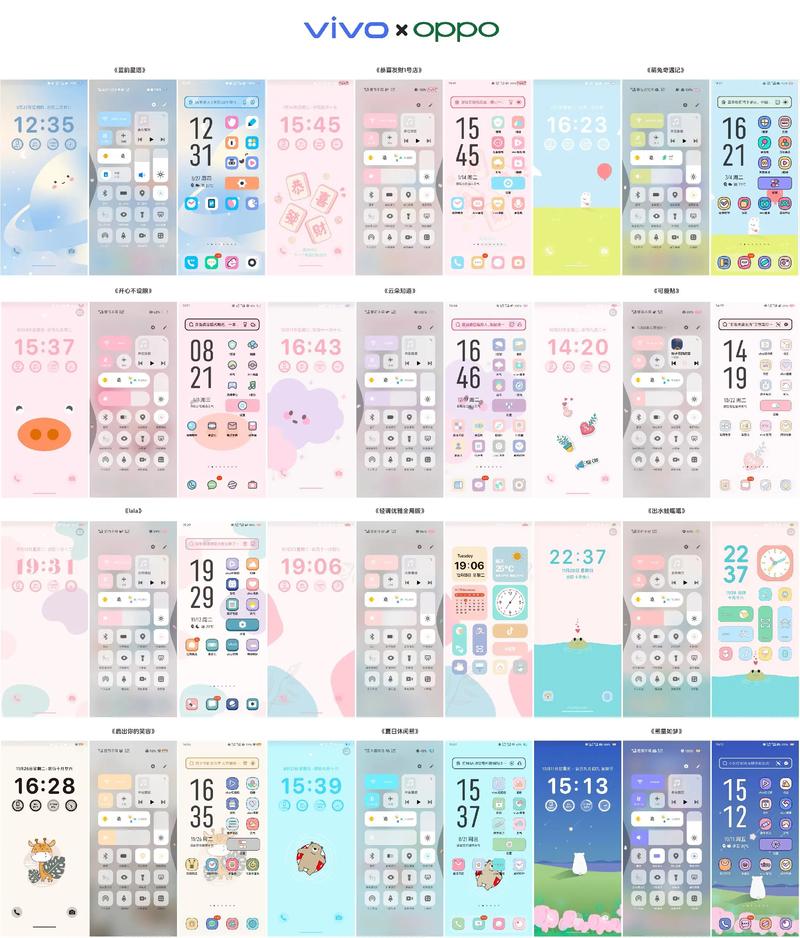 OPPO手机主题免费下载大全,海量精美主题任你选
