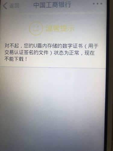 U盾证书下载失败原因及解决方法全解析